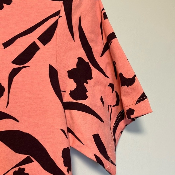 Marimekko Cotton Floral Pink Maxi Dress - Picture 4 of 6